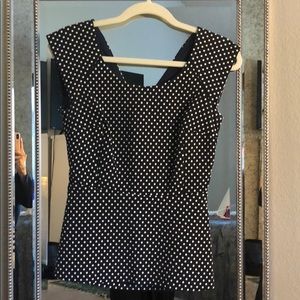 Banana Republic textured sleeveless top